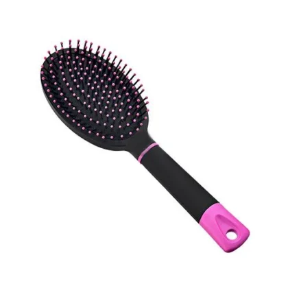 Niobe Βούρτσα Πλακέ Οβαλ Μαύρη No B-75161