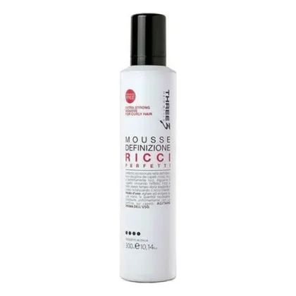 Aφρός Μαλλιών Three Colore Mousse Extra Strong Curly Hair 300ml| Femme Fatale