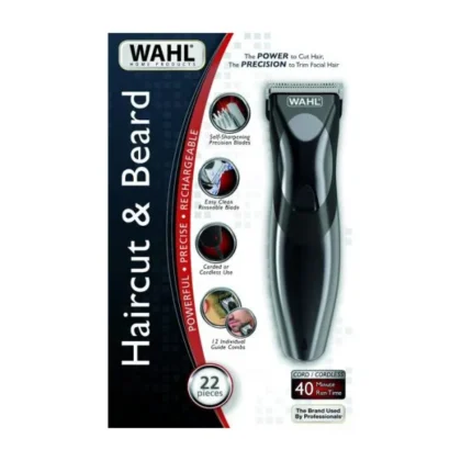 Wahl Κουρευτική Μηχανή Ρεύματος Επαναφορτιζόμενη Haircut & Beard