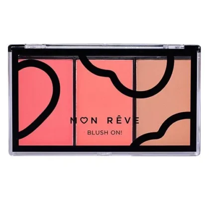 Mon Reve Blush On Trio Palette