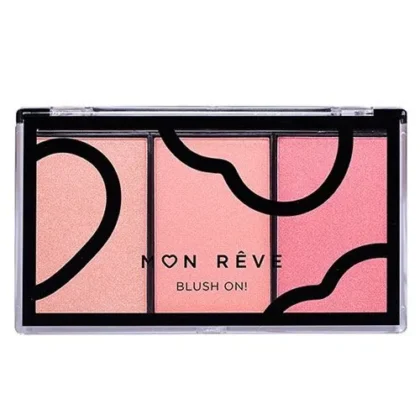 Mon Reve Blush On Trio Palette