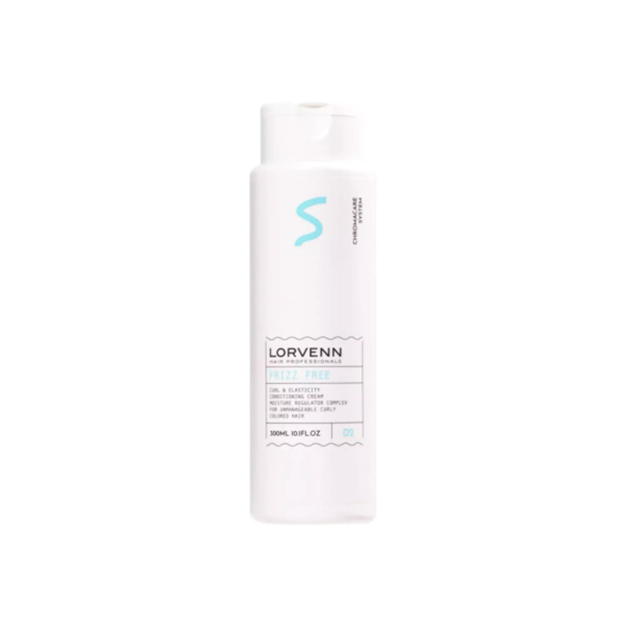 Lorvenn Frizz Free Conditioner για Ατίθασα Σγουρά Βαμμένα Μαλλιά 300ml