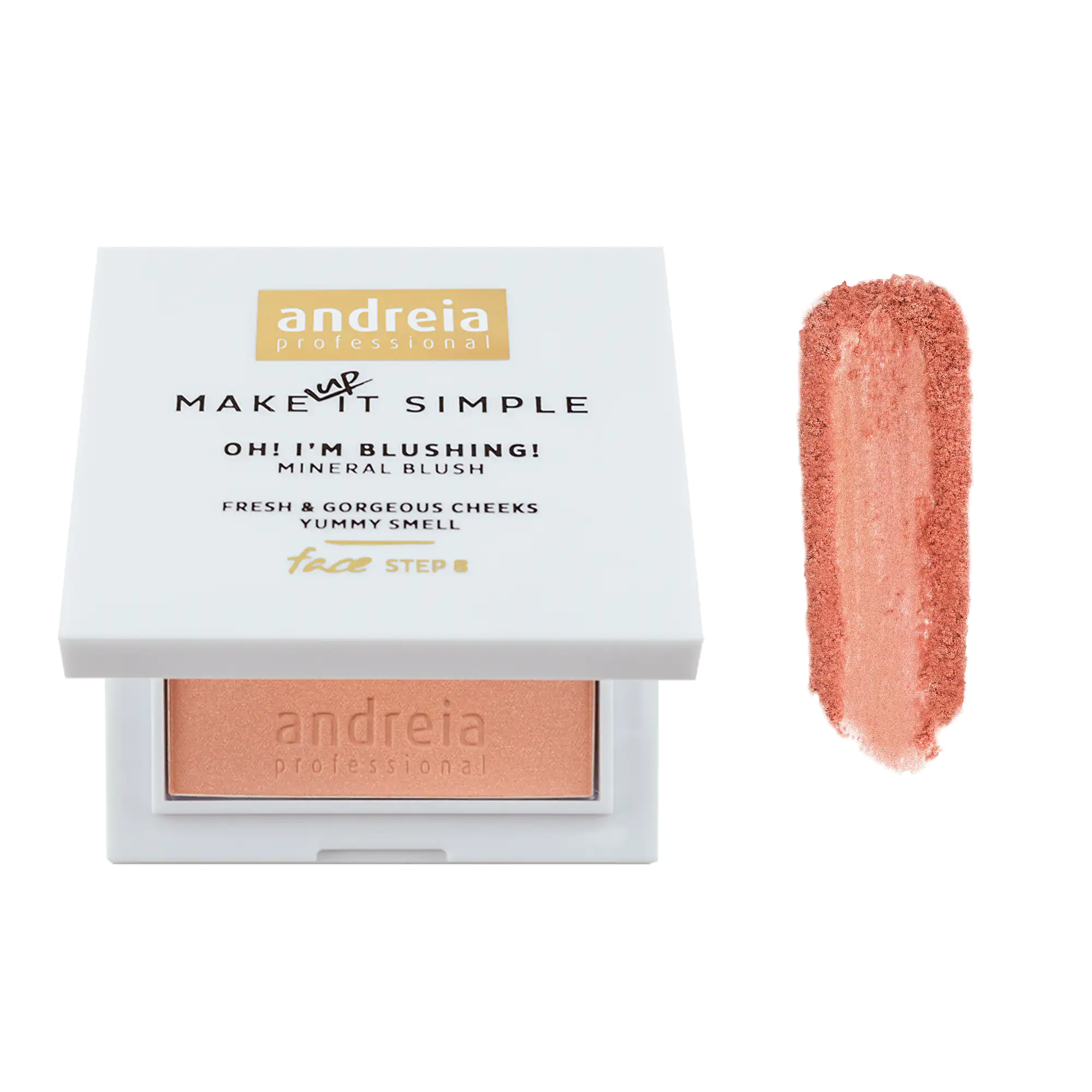 Andreia Oh I'm Blushing Mineral Blush Glow No 01