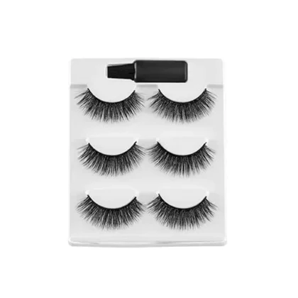 Niobe Βλεφαρίδες 3D 3 Pairs No 572