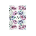 Nails & More Αυτοκόλλητα Νυχιών 4D Flower A