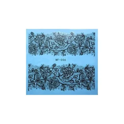 Nails & More Αυτοκόλλητα Fancy Νυχιών Νερού MF-006