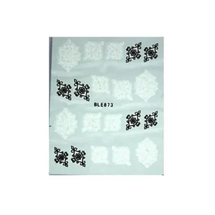 Nails & More Αυτοκόλλητα Fancy Νυχιών Νερού BLE873