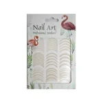 Nails & More Αυτοκόλλητα Νυχιών dpg Line Gold No 205