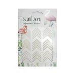 Nails & More Αυτοκόλλητα Νυχιών dpg Line Gold No 207