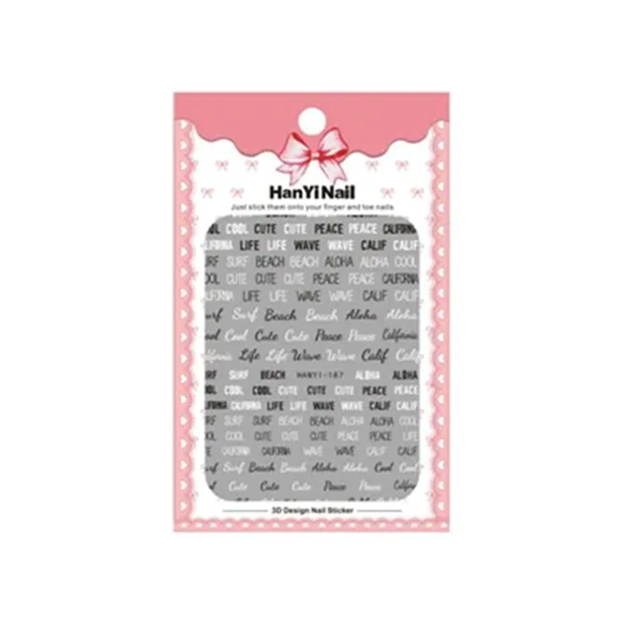 FFSelections Αυτοκόλλητα Νυχιών Νο 187