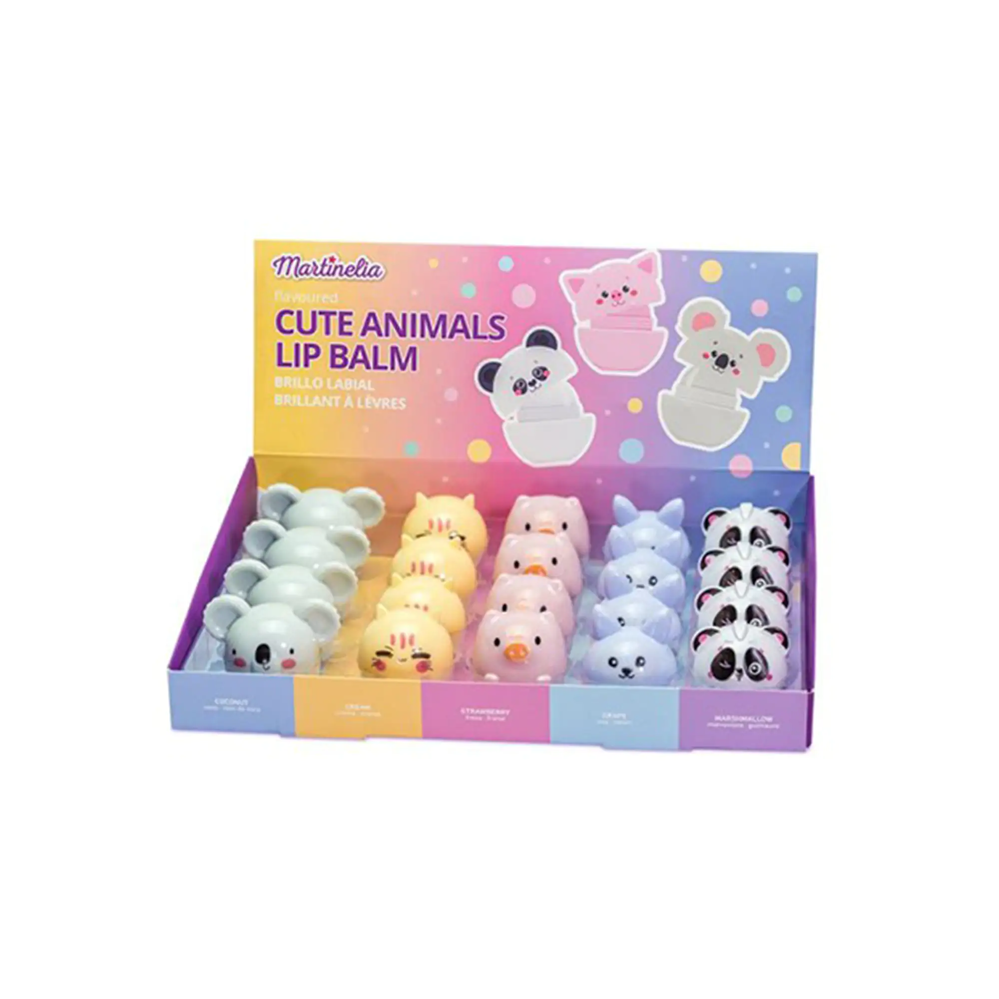 Martinelia Lip Balm Cute Animals