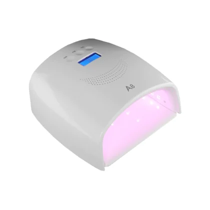 A8 Φουρνάκι Νυχιών LED 48Watt Ροζ Φως