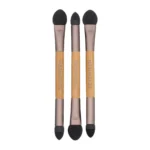 Seventeen Σετ Πινέλων Eyeshadow Sponge Applicators 3τμχ Bamboo Handle