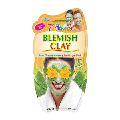 7TH HEAVEN Μάσκα Προσώπου Aloe Vera Blemish Clay 20gr