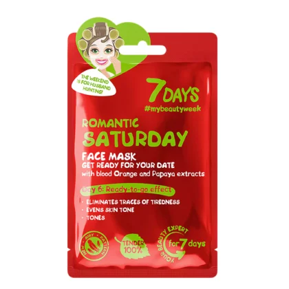 7days Μάσκα Προσώπου Romantic Saturday 28gr