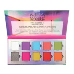 MUA Παλέτα Σκιών 10 Shade Neon Lights 11gr