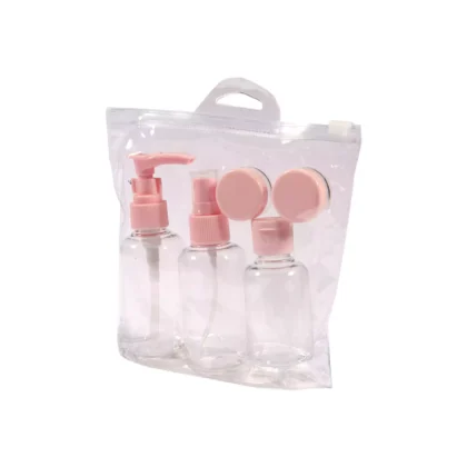 RO-RO Σετ Ταξιδίου 5 τεμαχίων Ροζ