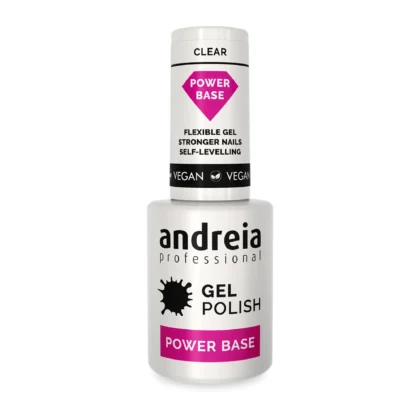 Ημιμόνιμο Βερνίκι ANDREIA 10,5ml Ενισχυμένη Βάση Διάφανη