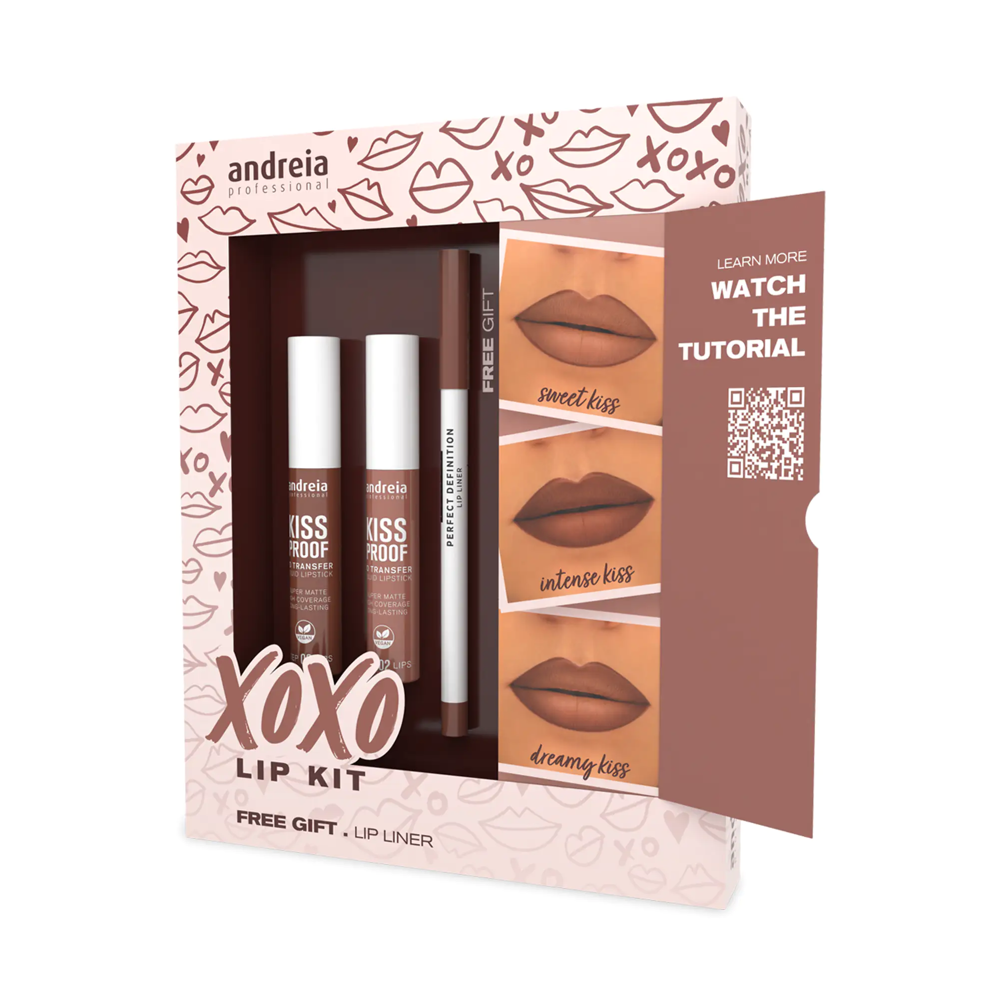 Andreia Σετ Δώρου Xoxo Lip Kit
