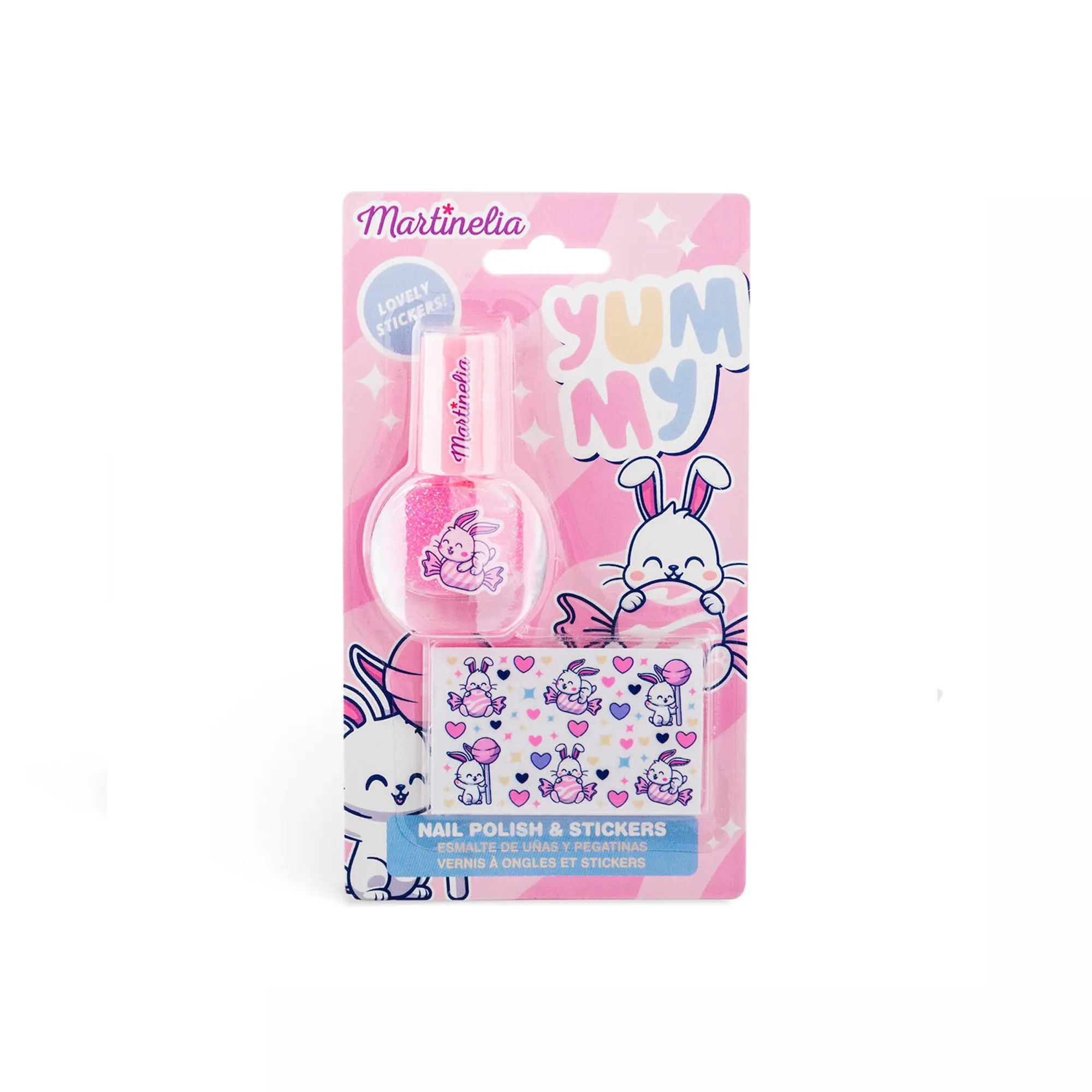 Martinelia Παιδικό Σετ Μανικιούρ Yummy Nail Polish & Stickers
