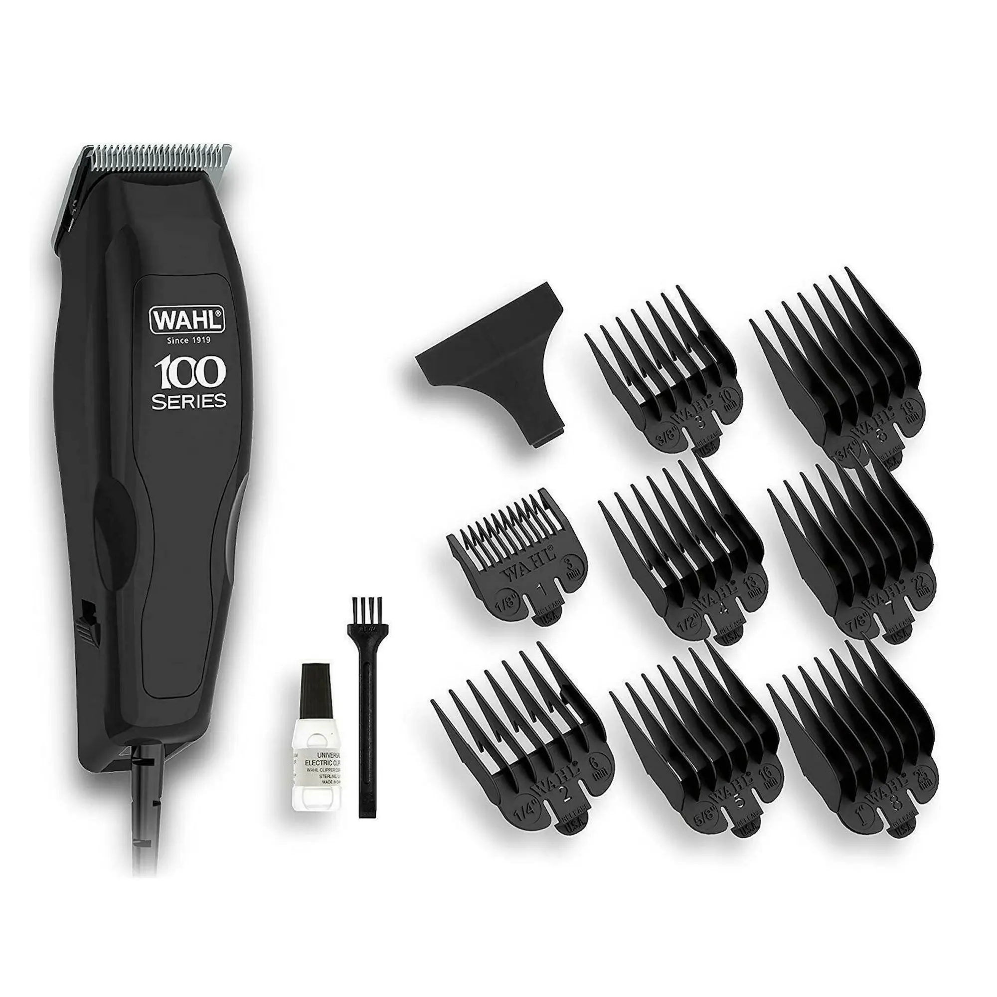 Wahl Κουρευτική Μηχανή Homme Pro 100 Combo Black No 1395-0471