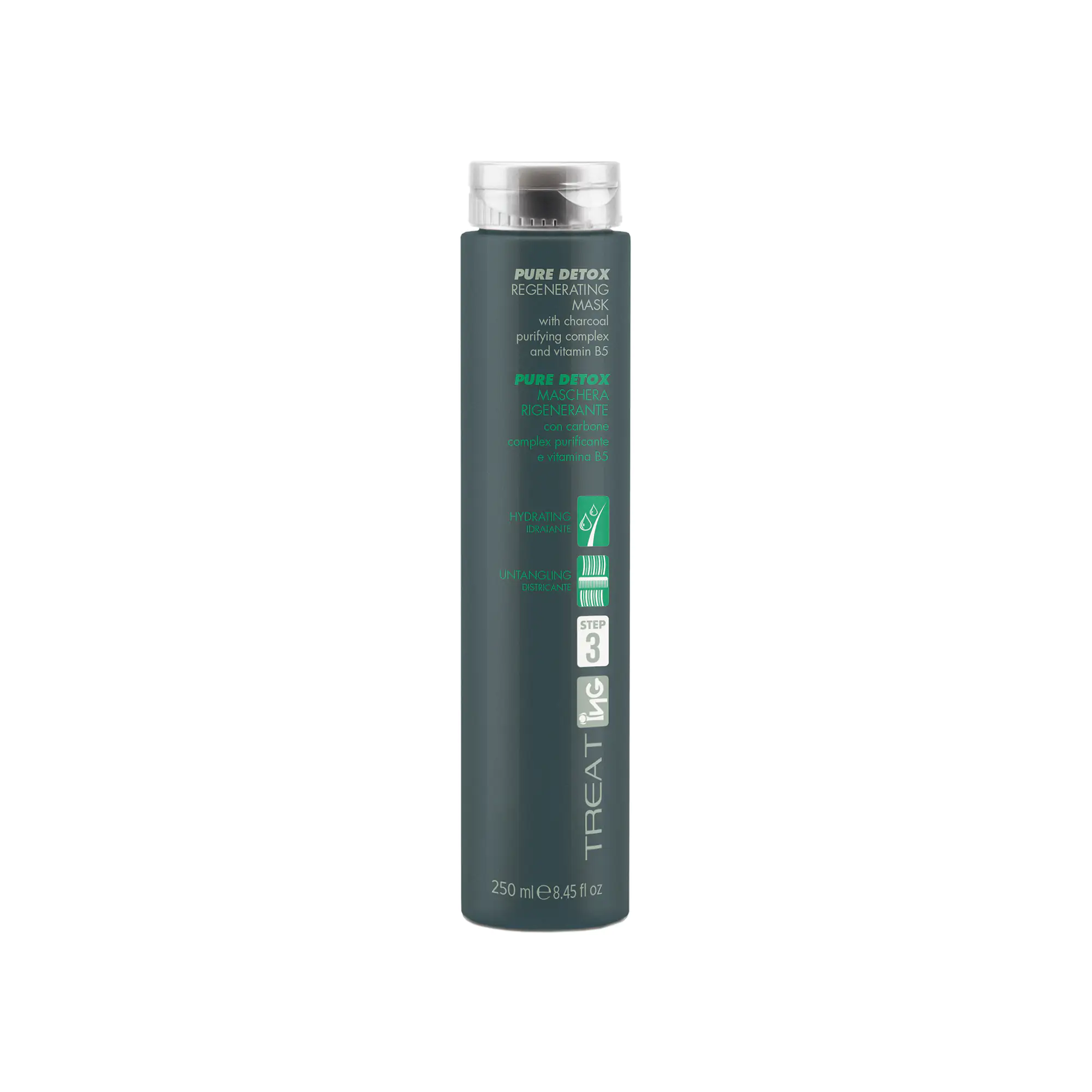 Ing Μάσκα Μαλλιών Pure Detox Regenerating 250ml