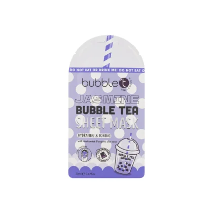 Bubble T Μάσκα Προσώπου Jasmine με Αλόη Βέρα & Νιασιναμίδη 20ml