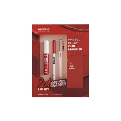Andreia Σετ Δώρου Red Obsession Lip Kit