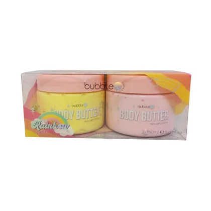 Bubble T Σετ Δώρου Rainbow Body Butter Set 2x100g