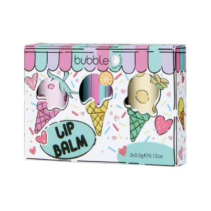 Bubble T Σετ Δώρου Cartoon Lip Balm Set