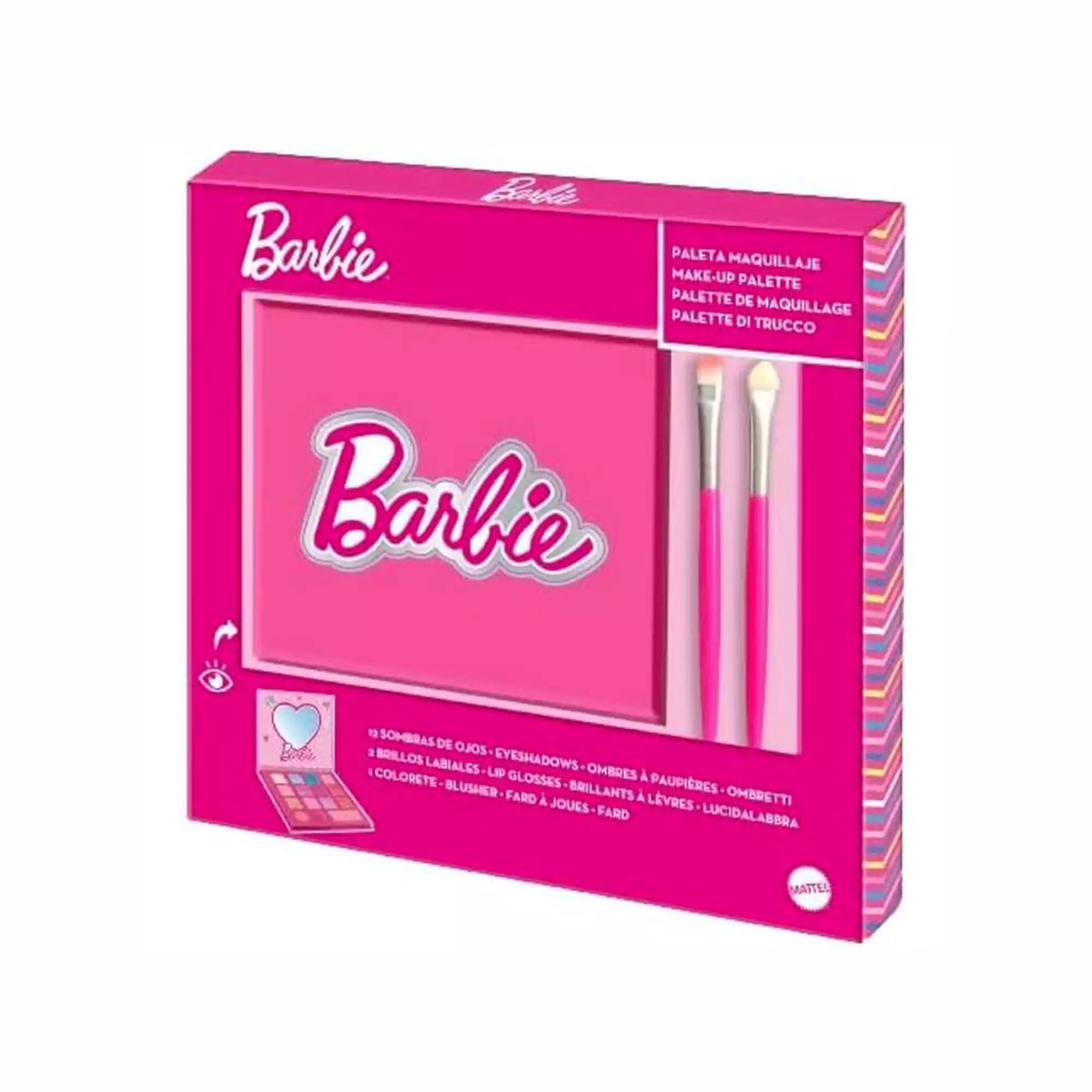 Barbie Make Up Palette & Brushes Gift - Εικόνα 2