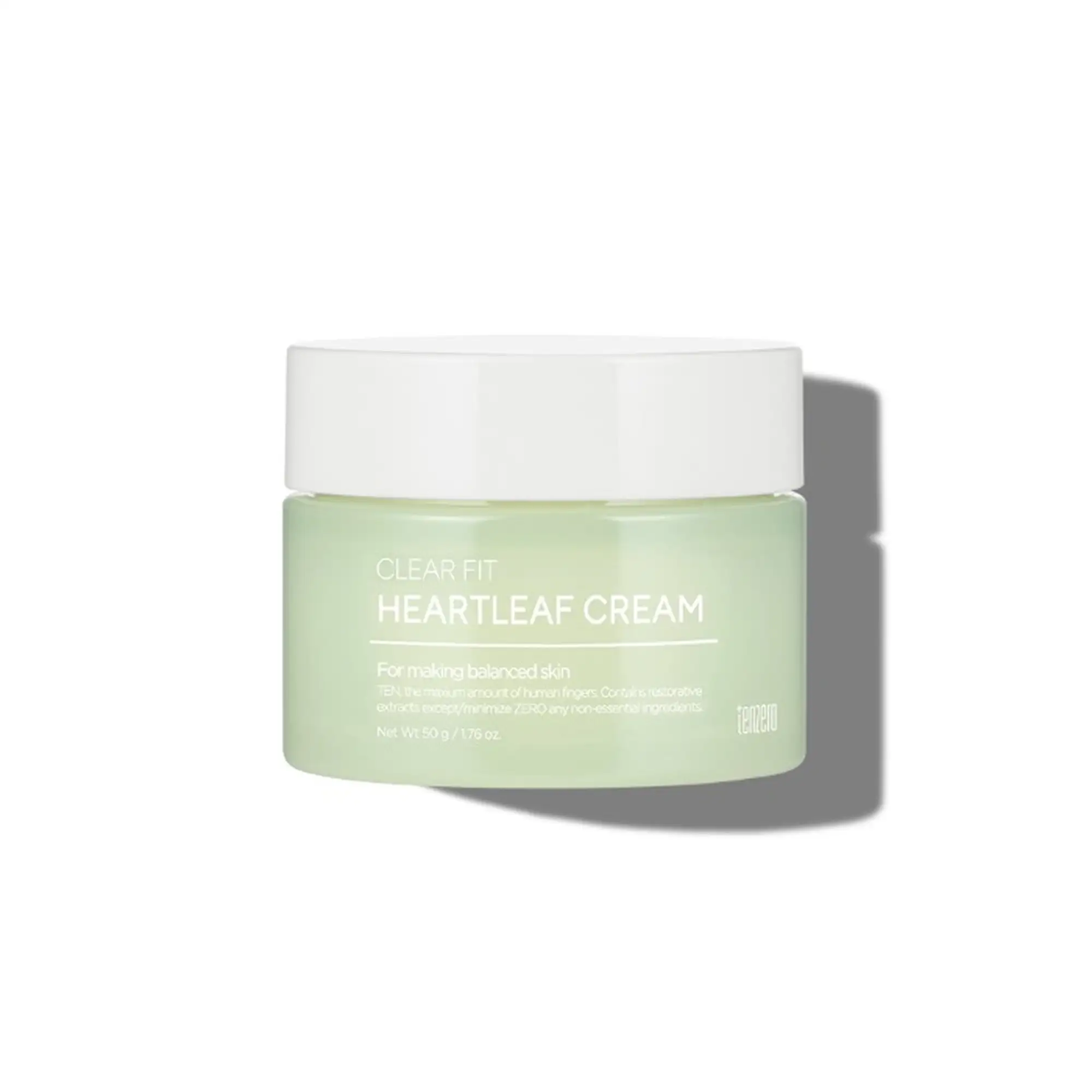 Tenzero Clear Fit Heartleaf Cream 50gr