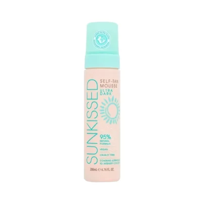 Sunkissed Self Tan Mousse Ultra Dark 200ml