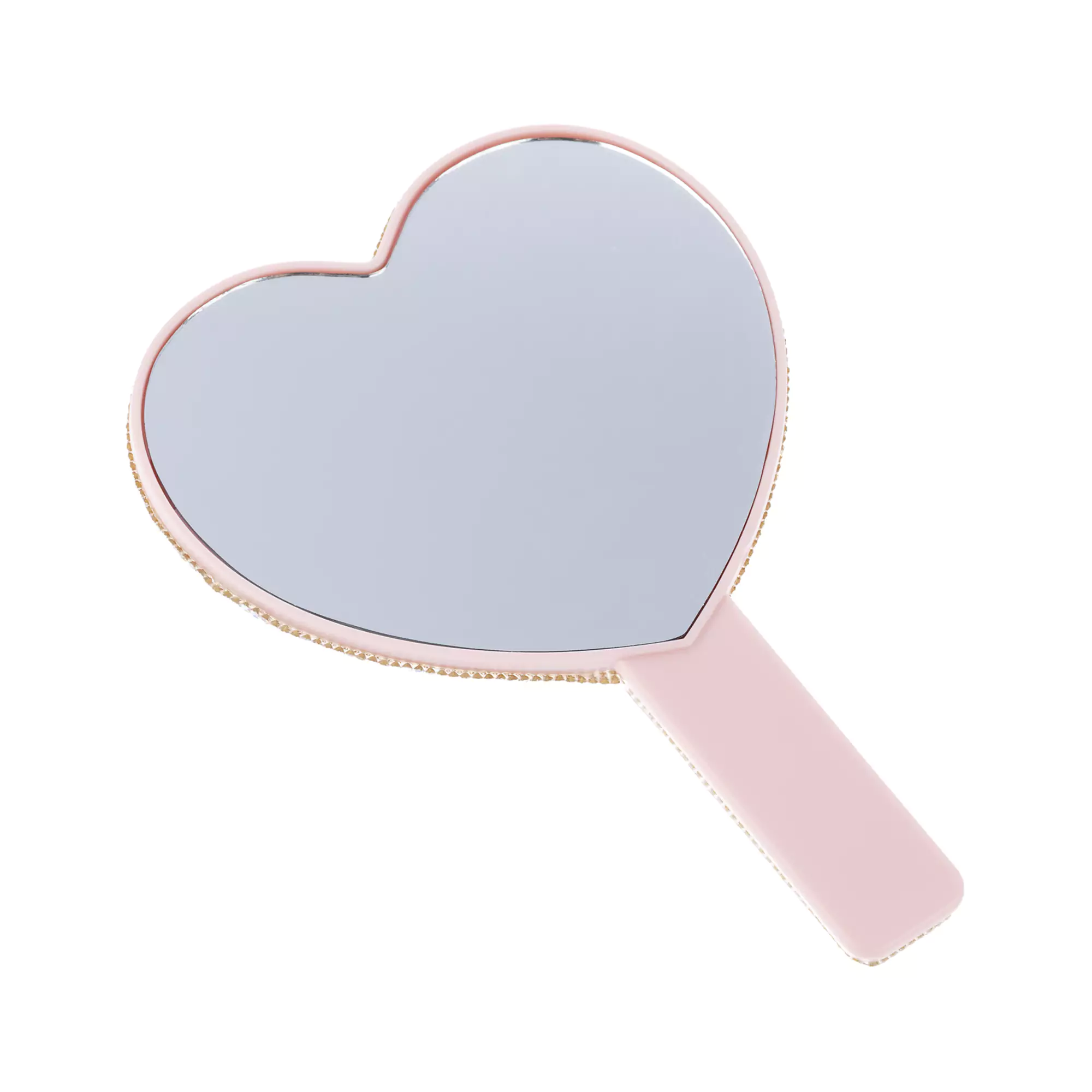Emmanouela Pink Glam Hand Mirror - Εικόνα 2