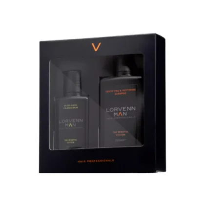 Lorvenn Man Set After Shave Calming Balm & Fortifying Restoring Shampoo