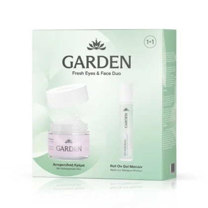 Garden Face Duo Set 8 Fresh Eyes Anti-Wrinkle Cream 50ml & Eye Roll On Gel 20ml