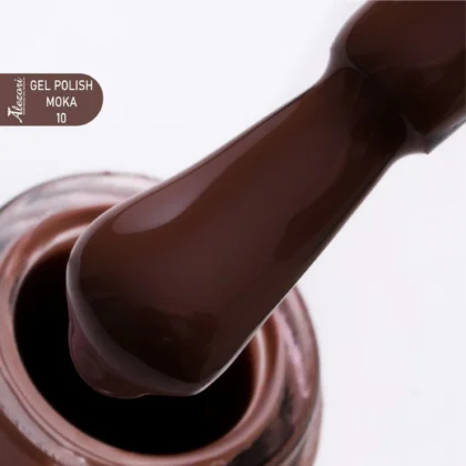 Alezori Ημιμόνιμο Βερνίκι Gel Polish Moka 10 15ml