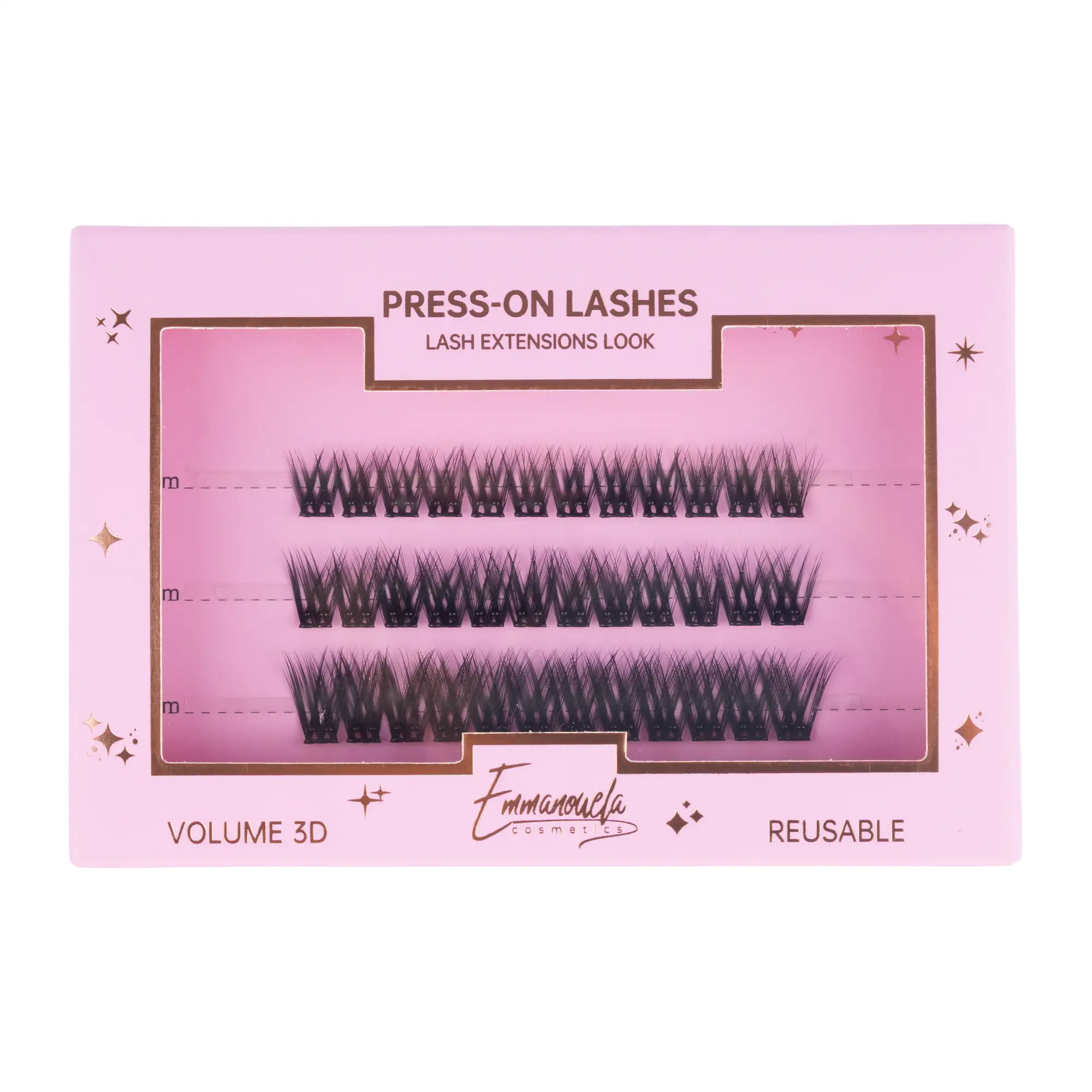 Emmanouela Press-on Lashes - Gorgeous