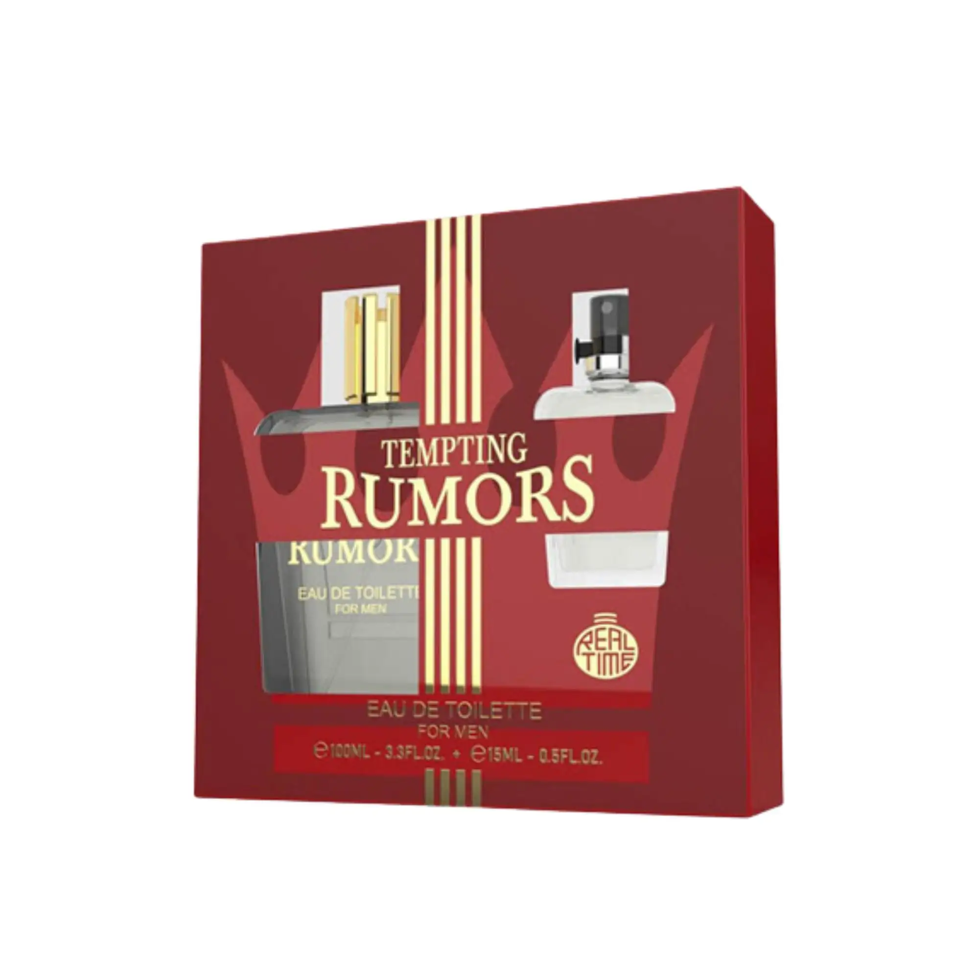 Real Time Σετ Δώρου Tempting Rumors Men EDT 100ml & 15ml