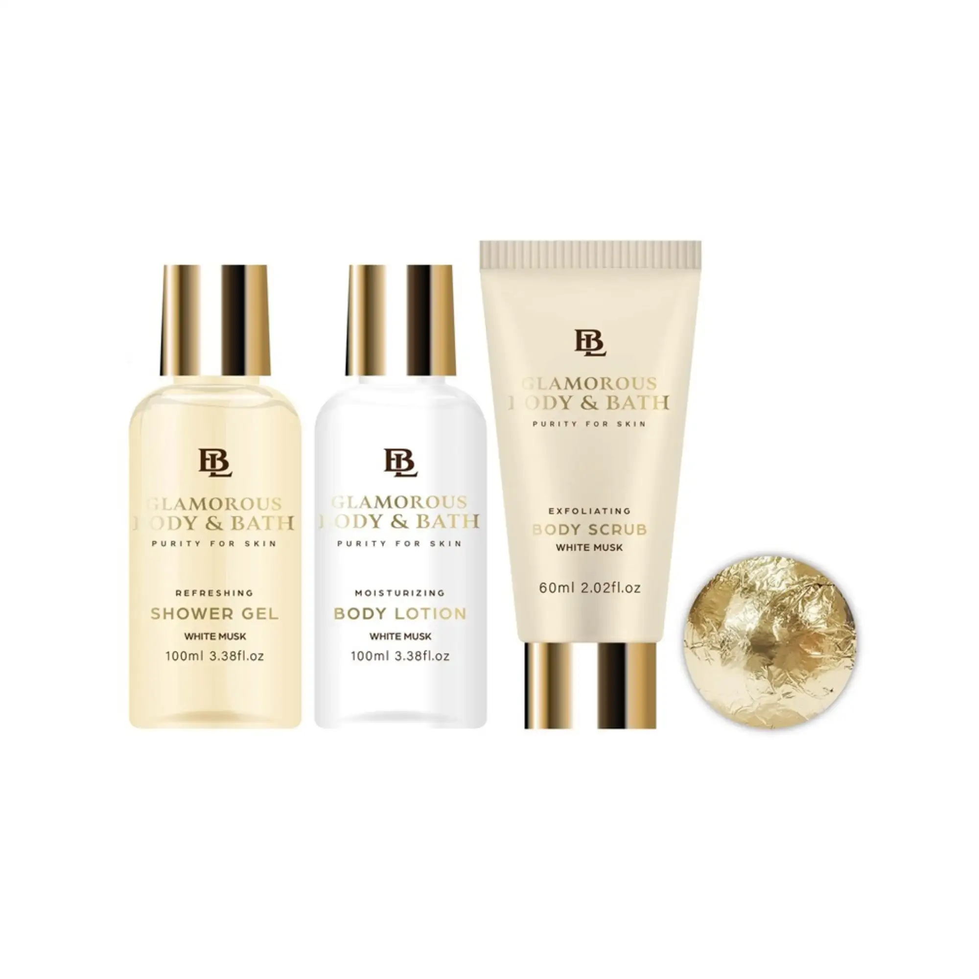 Glamorous White Tube Large