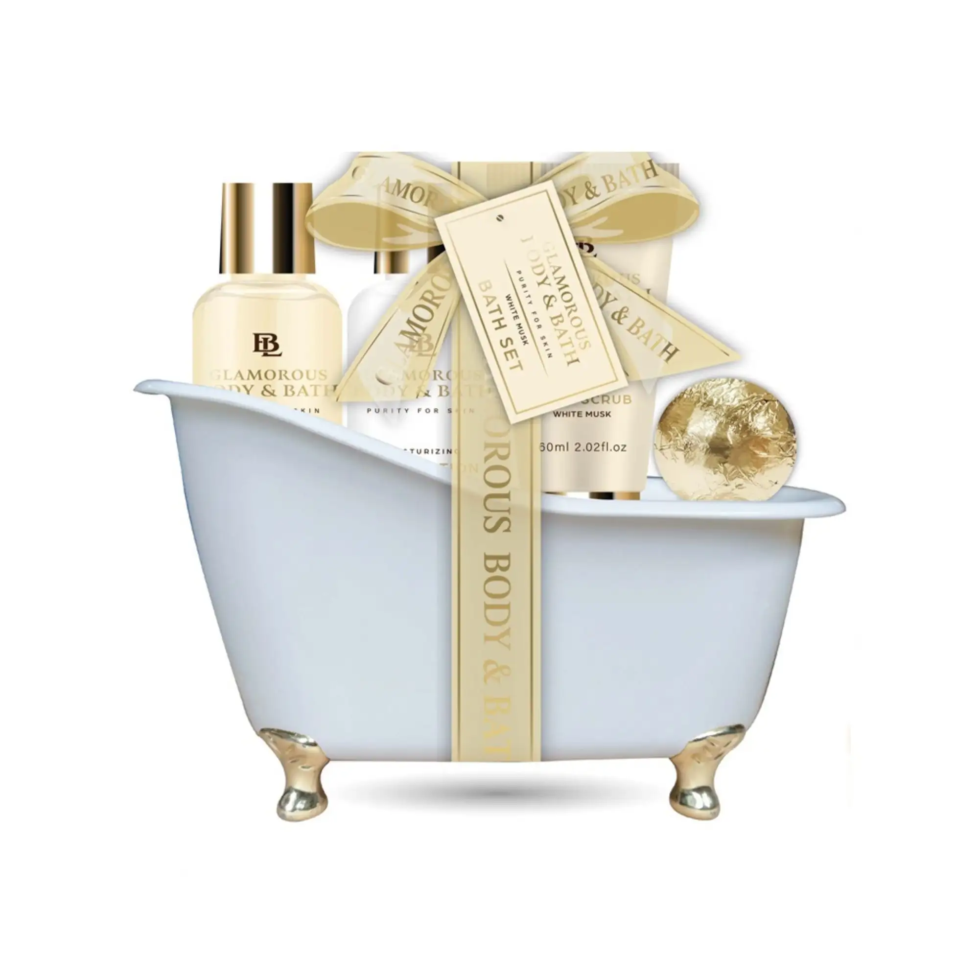 Glamorous White Tube Large