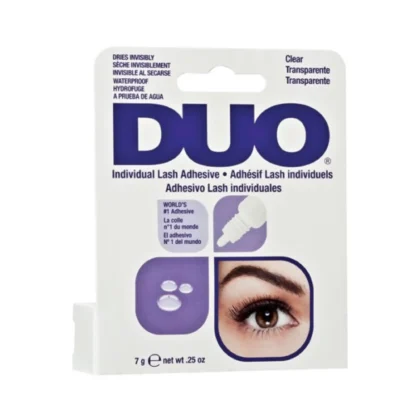 DUO Individual Lash Adhesive - Clear in dropper bottle