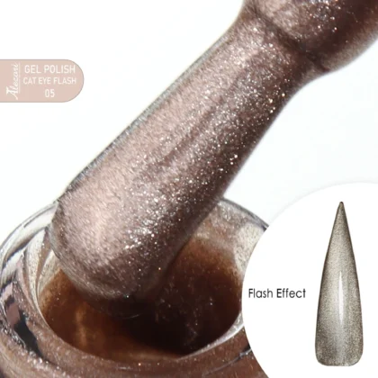 Alezori Ημιμόνιμο Βερνίκι Gel Polish Cat Eye Flash 05 15ml