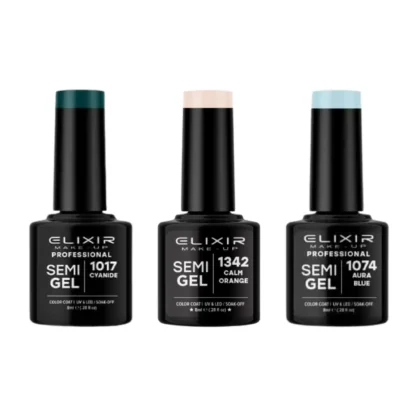 ΠΡΟΣΦΟΡΑ 3ΤΜΧ Elixir Semigel Ημιμόνιμο Βερνίκι 8ml