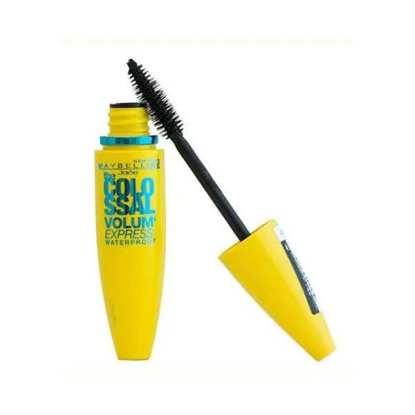 Maybelline The Colossal Waterproof Volume Express Αδιάβροχη Μαύρη Μάσκαρα