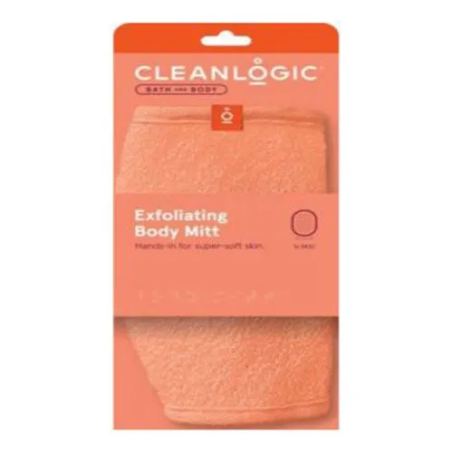 Cleanlogic Bath & Body Exfoliating Bath Mitt