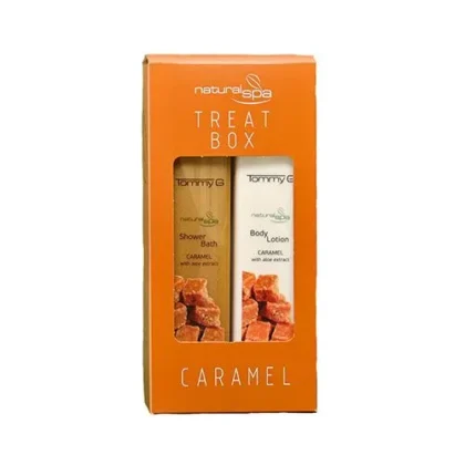 Tommy G Treat Box Natural Spa Caramel