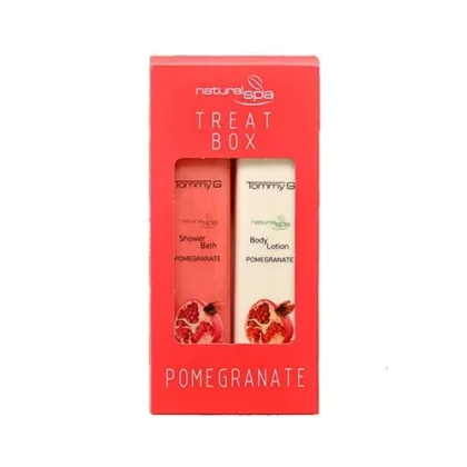 Tommy G Treat Box Natural Spa Pomegranate