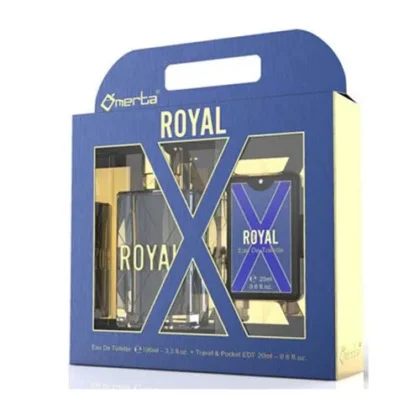 Σετ ανδρικό Royal X με EDP 100ml & άρωμα τσέπης 20ml
