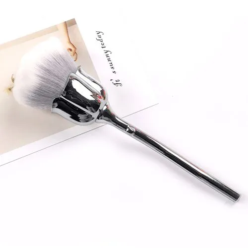 FF Selections Πινέλο Ξεσκονίσματος Τριαντάφυλλο Ασημί